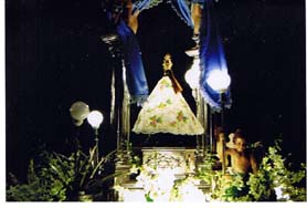 Image of Our Lady of Caysasay - Taal Fluvial Procession