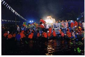 Taal Fluvial Procession - Pansipit River