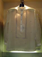 Barong Tagalog with Chinese Colar