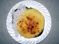 Delicious and creamy bibingka galapong - Batangas snacks