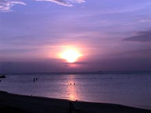Sunset at Lago de Oro