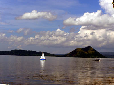 Taal Volcano the smallest active volcano