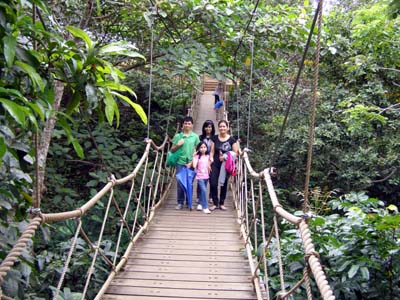 Caleruega Hanging Foot Bridge